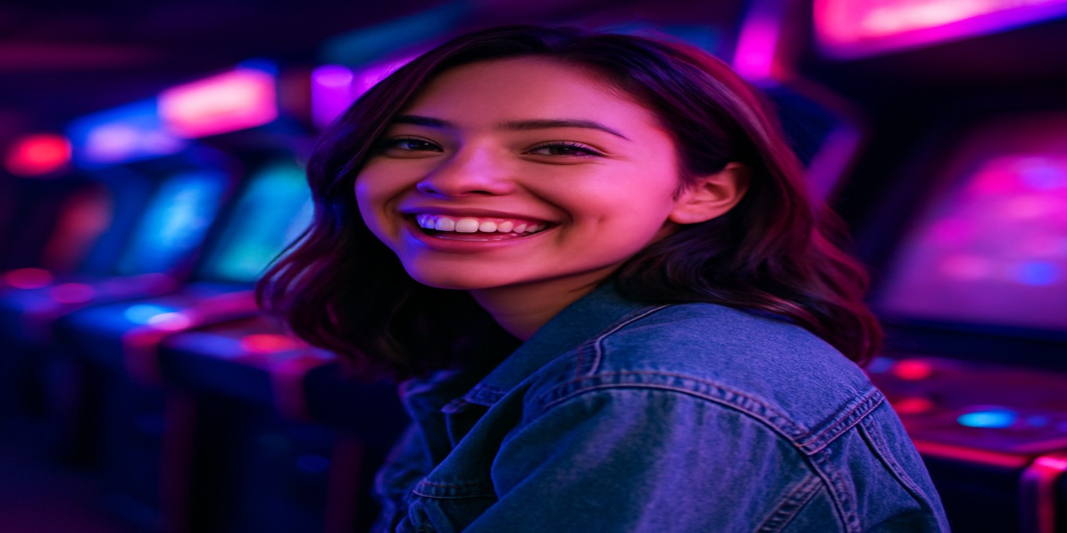 bd22-এ একজন নারী গেম উপভোগ করছেন